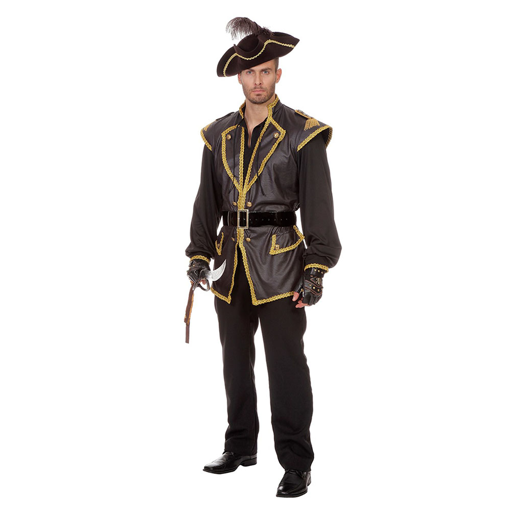 Карнавальный костюм Капитан пиратов, рост 158 см
